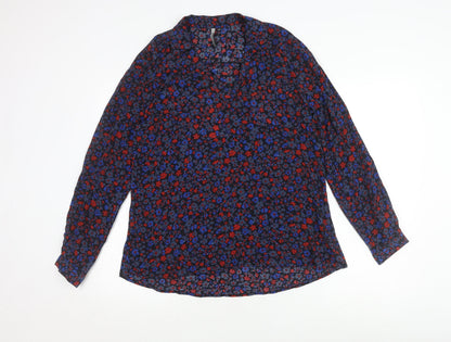 Womens UK Size 12 Intuition Multicoloured  Blouse
