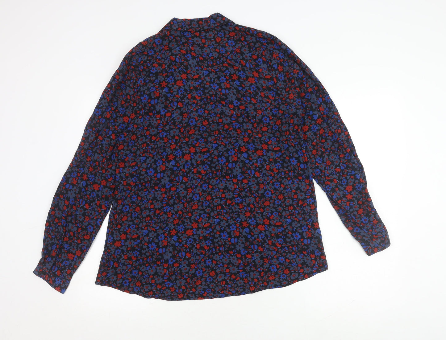 Womens UK Size 12 Intuition Multicoloured  Blouse