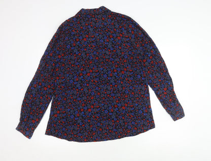 Womens UK Size 12 Intuition Multicoloured  Blouse