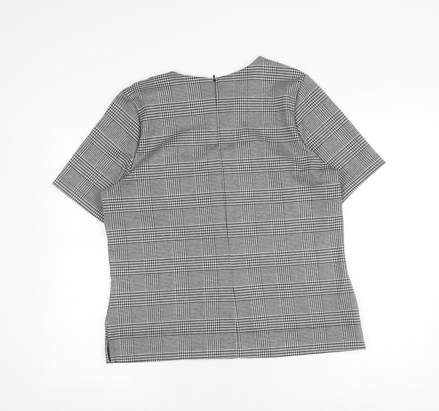 Womens UK Size 14 Marks and Spencer Grey Basic Blouse