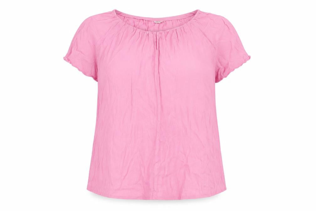 Womens UK Size M Gap Pink Basic Blouse