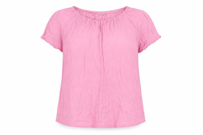 Womens UK Size M Gap Pink Basic Blouse