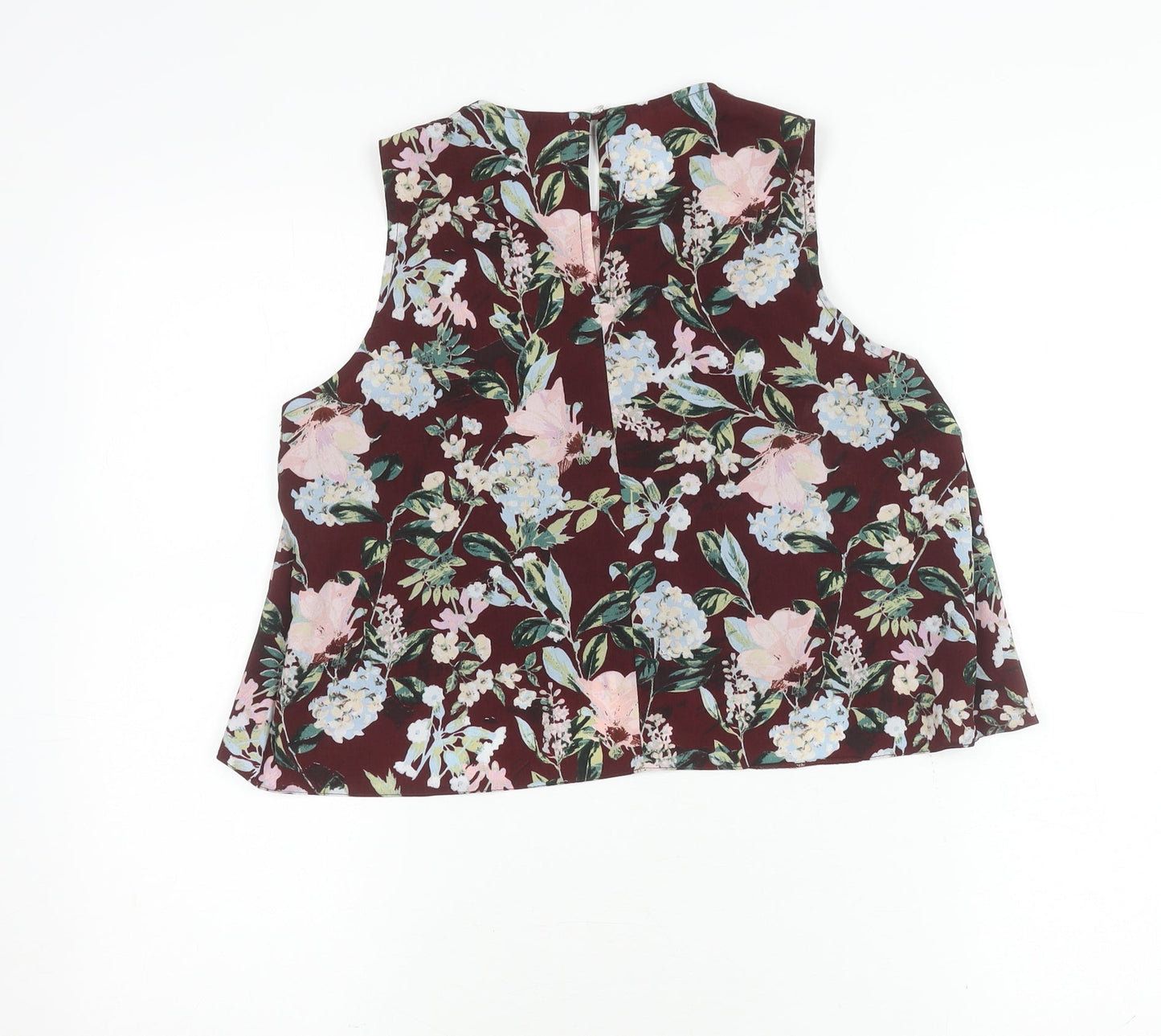 Womens UK Size 10 Miss Selfridge Multicoloured Basic Blouse