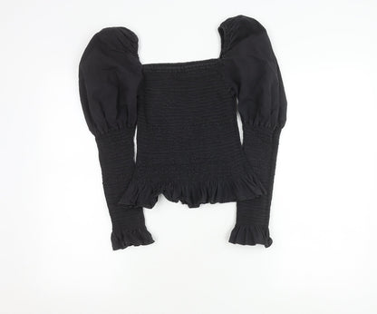 Womens UK Size UK 8 Stella Morgan Black  Blouse