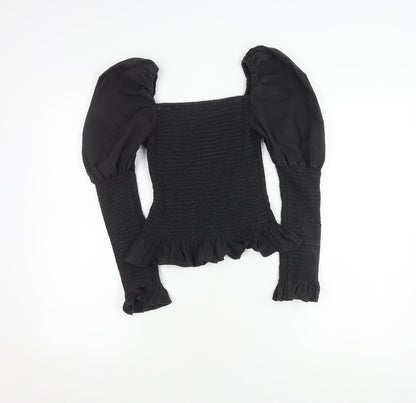 Womens UK Size UK 8 Stella Morgan Black  Blouse