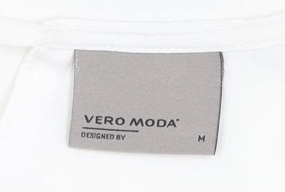 Womens UK Size M VERO MODA White