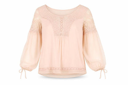 Womens UK Size M VERO MODA Pink  Blouse