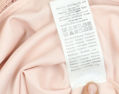 Womens UK Size M VERO MODA Pink  Blouse