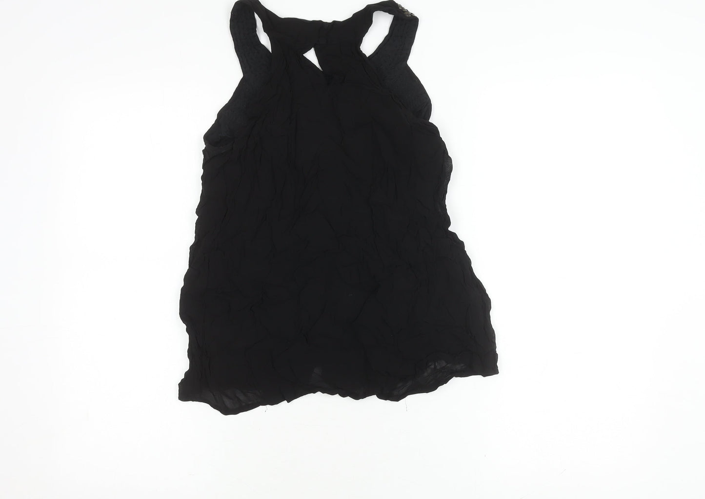 Womens UK Size 16 NEXT Black Camisole Blouse