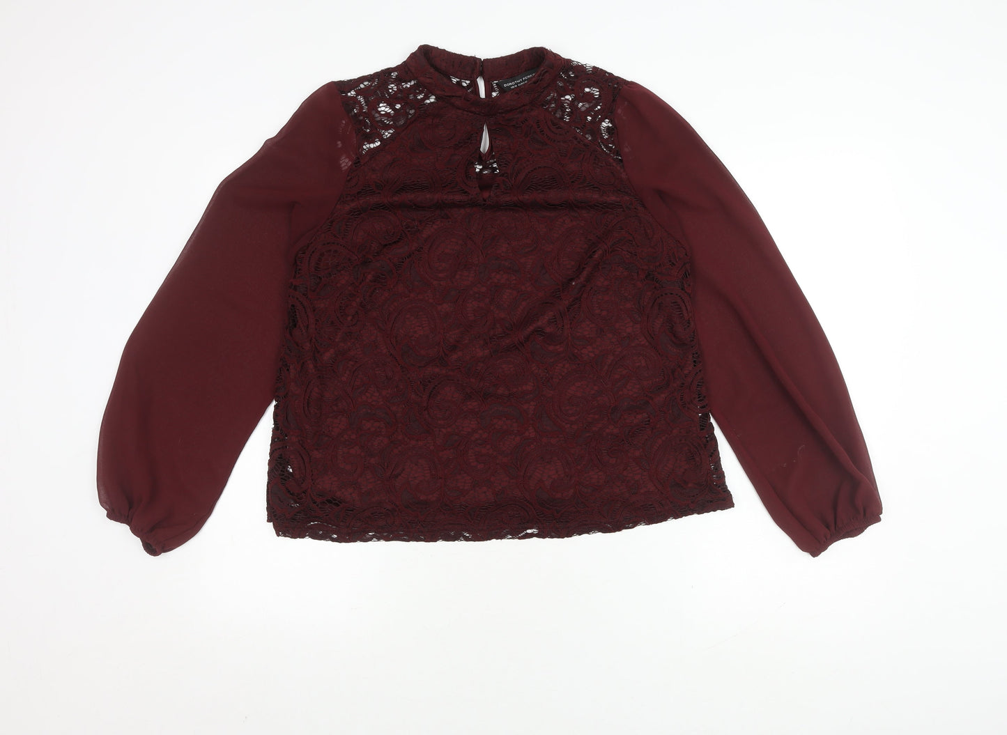 Womens UK Size 14 Dorothy Perkins Red  Blouse