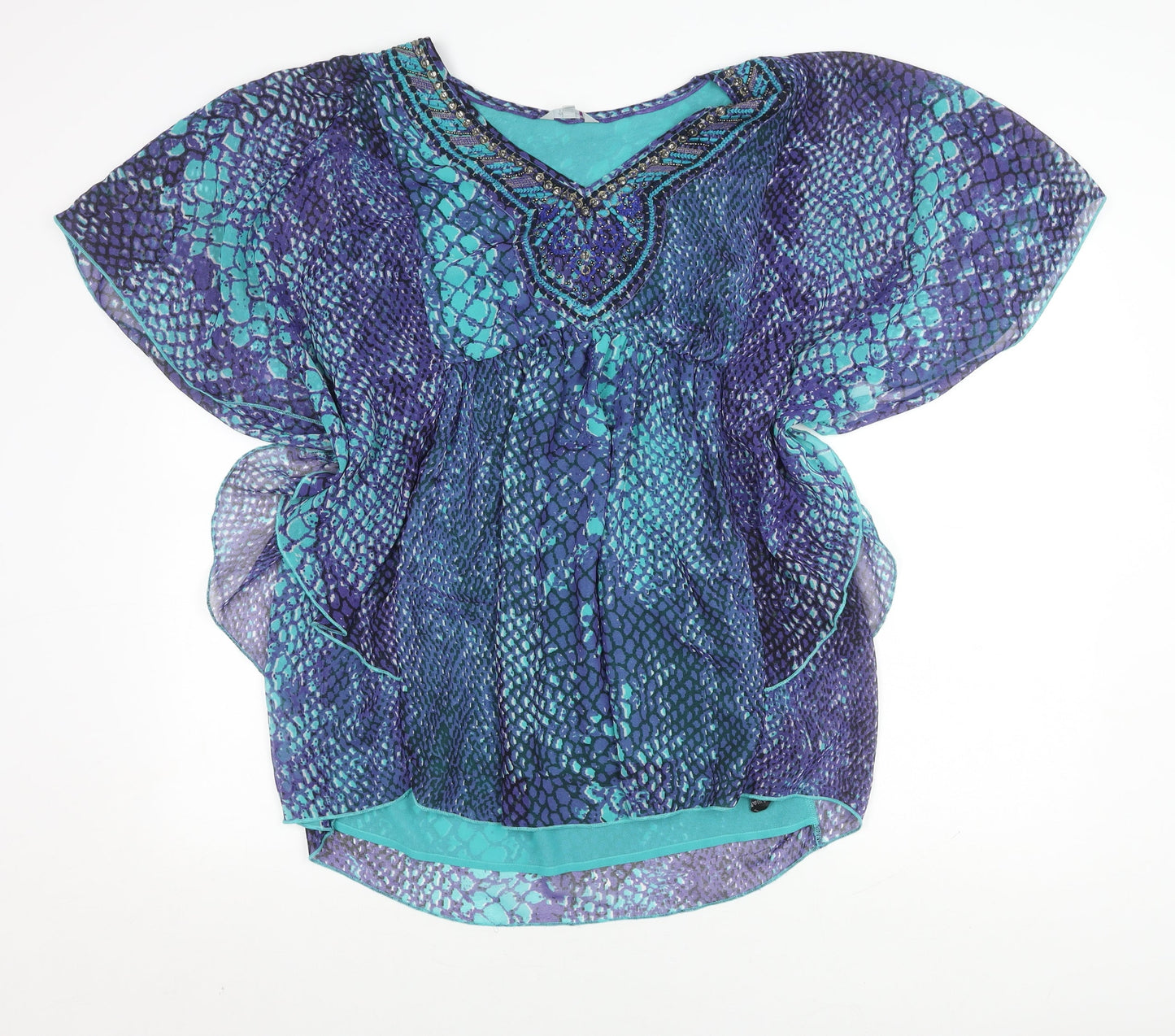 Womens UK Size 14 Marks and Spencer Multicoloured  Blouse