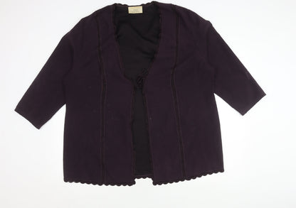 Ann Harvey Women's Black Jacket UK Size 22