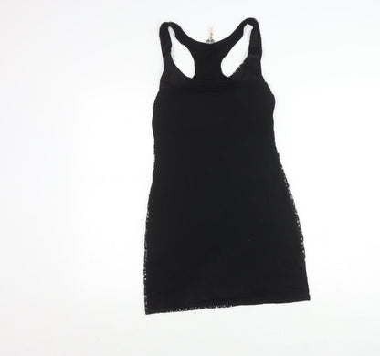 Kikiboo Women's Black Animal Print Sleeveless Dress