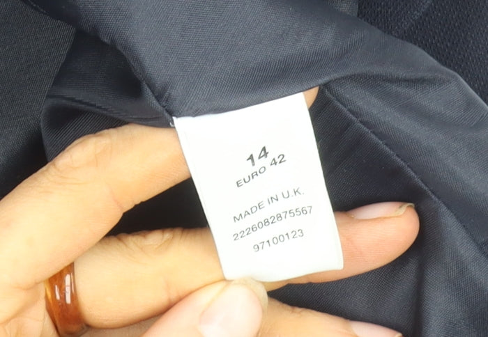 Dorothy Perkins Women's Black Suit Jacket Size 14