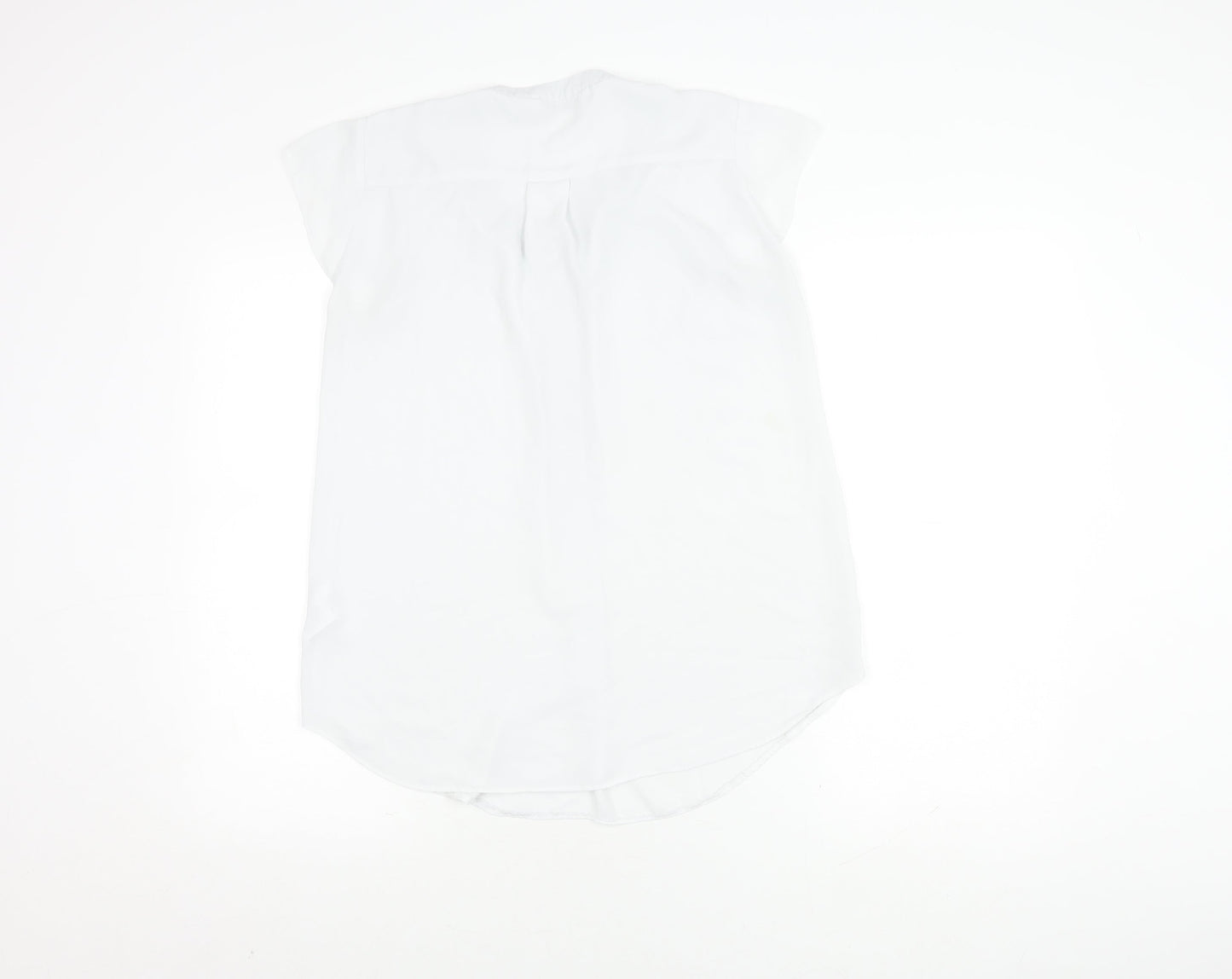 Paraphrase Women's White Cap Sleeve Top M