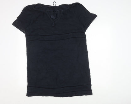 Marks and Spencer Women's Blue Cotton Dress Size 14