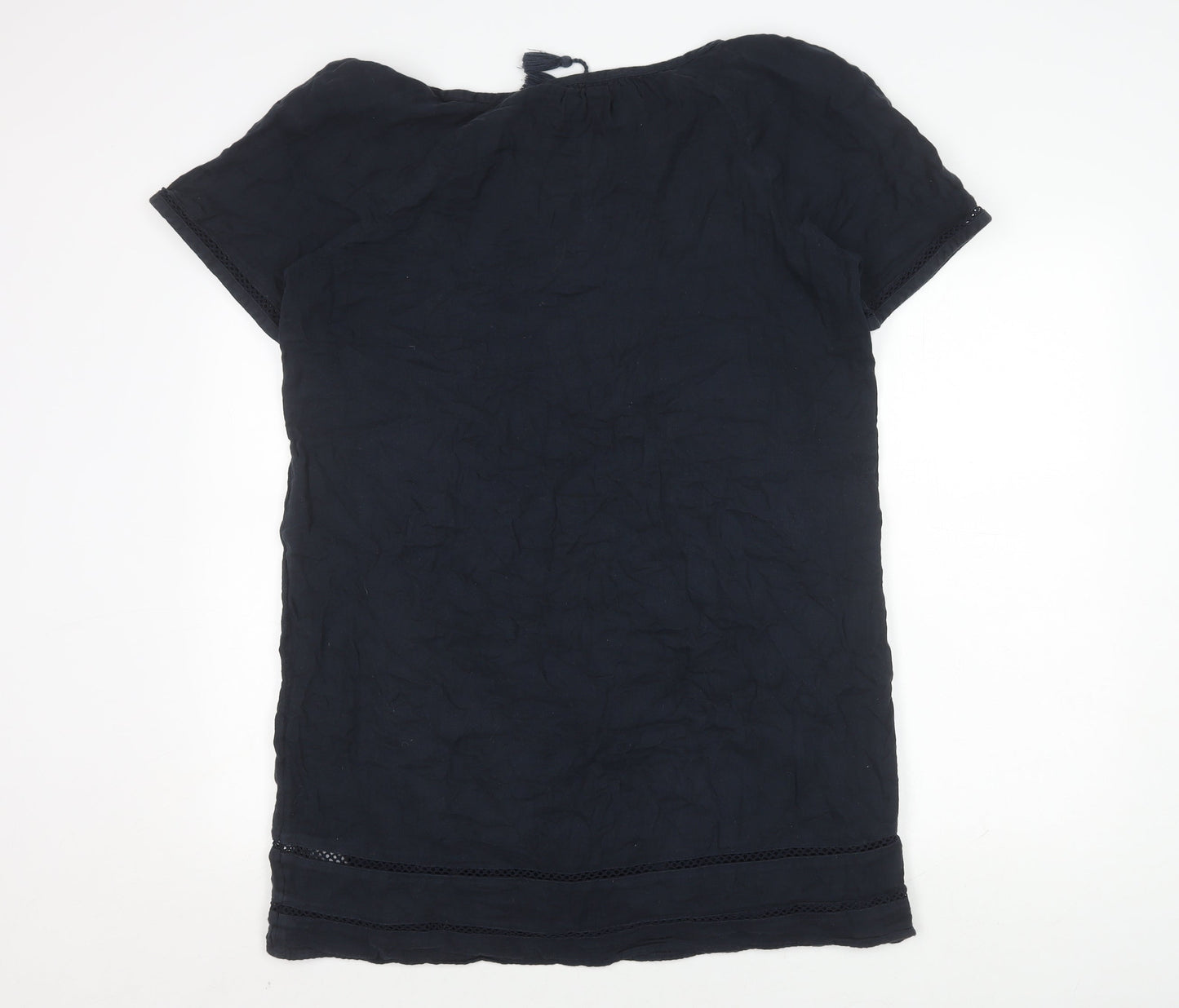 Marks and Spencer Women's Blue Cotton Dress Size 14