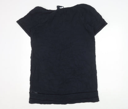 Marks and Spencer Women's Blue Cotton Dress Size 14