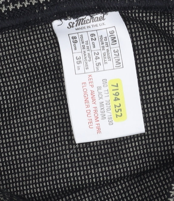 Marks and Spencer Women's Black Pencil Skirt M