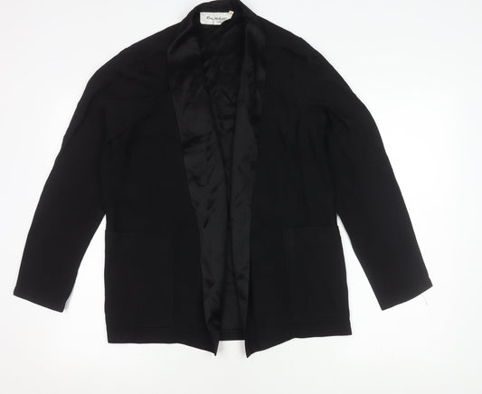 Miss Selfridge Women's Size 10 Black Suit Jacket