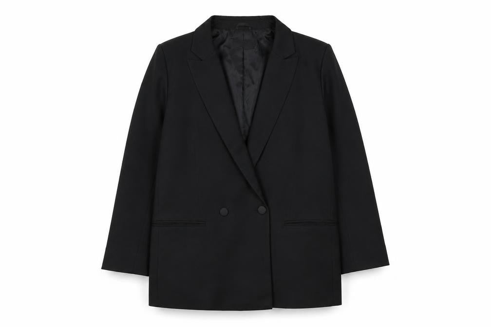Womens UK Size 10 ASOS DESIGN Regular Black Blazer