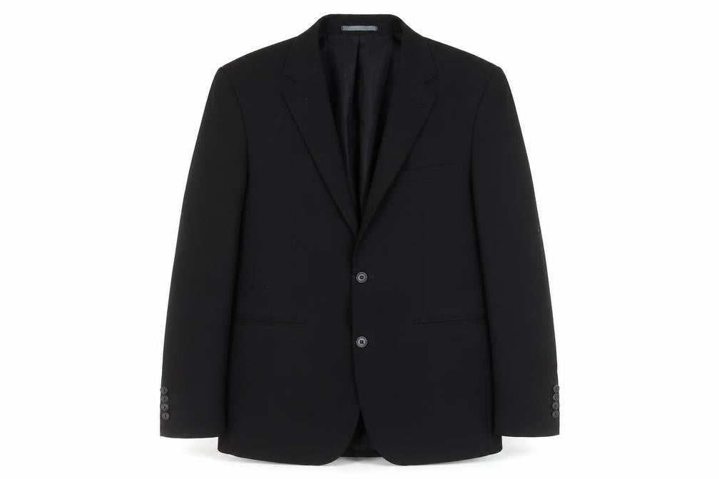 Mens UK Size 42 Burton Regular Black Suit Jacket