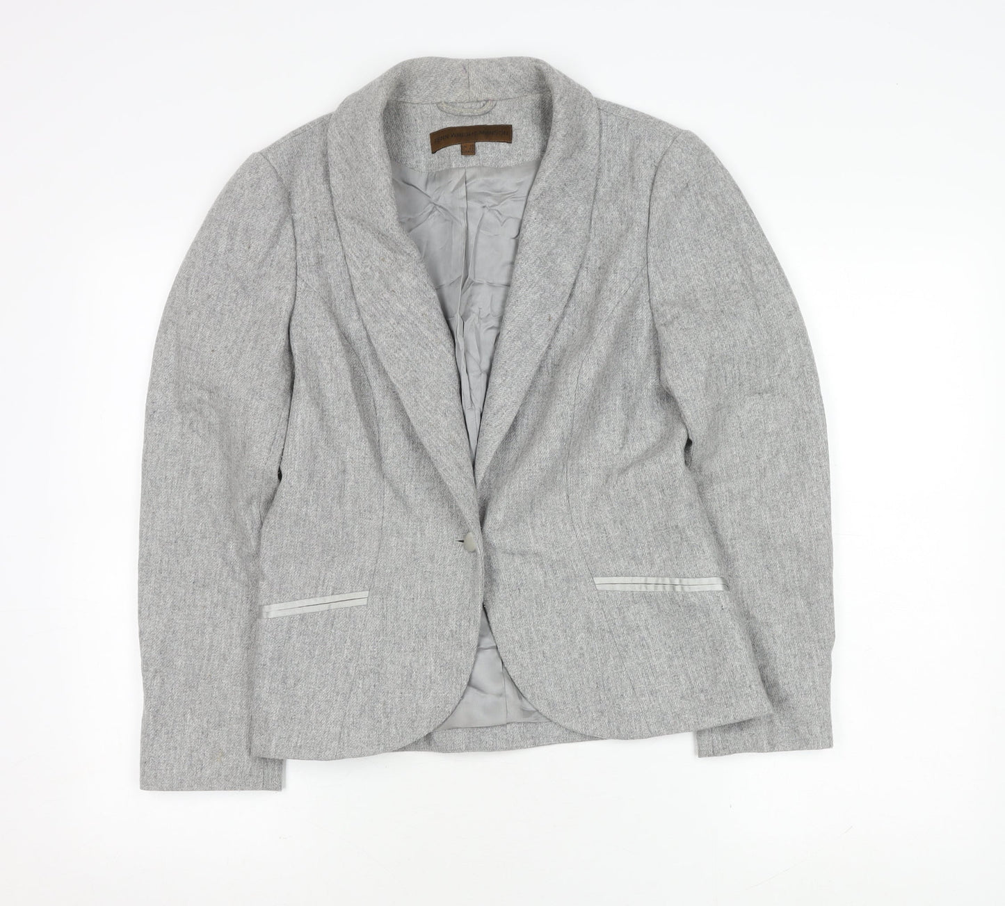 Fenn Wright Manson Women's Grey Blazer Size 12