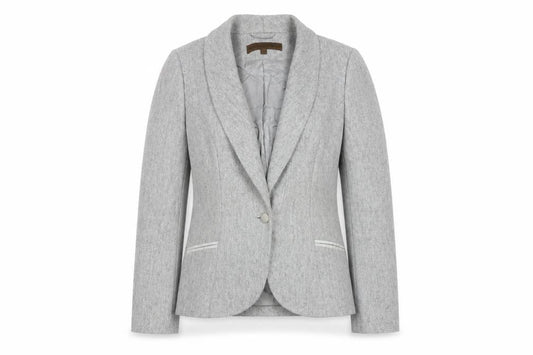Womens UK Size 12 Fenn Wright Manson Regular Grey Blazer