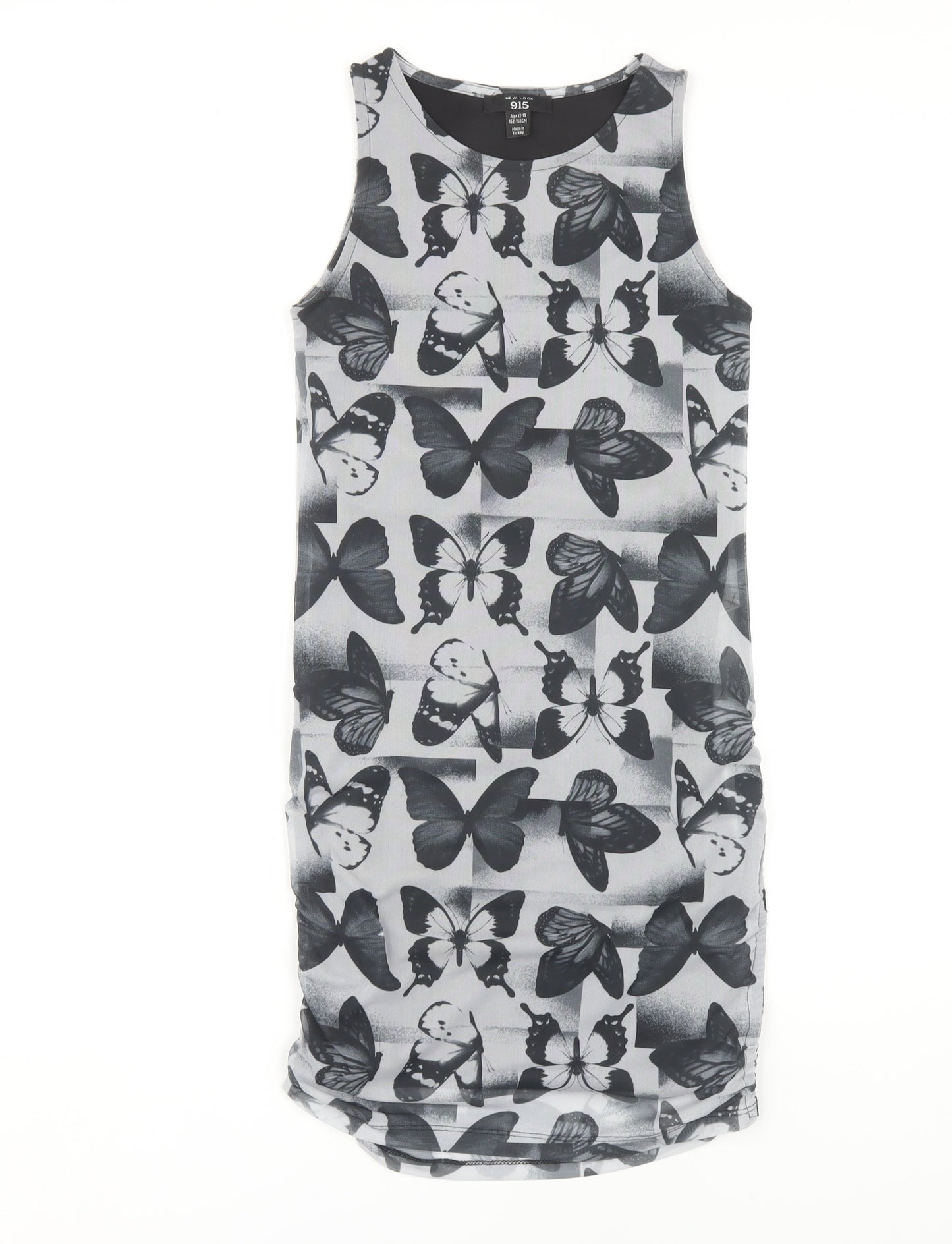 New Look Teens Multicoloured Butterfly Tank Dress 12-13
