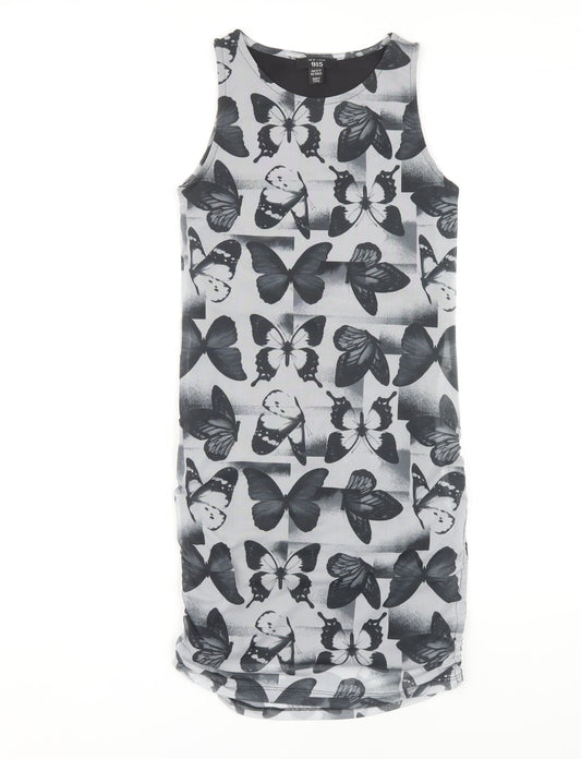 New Look Teens Multicoloured Butterfly Tank Dress 12-13