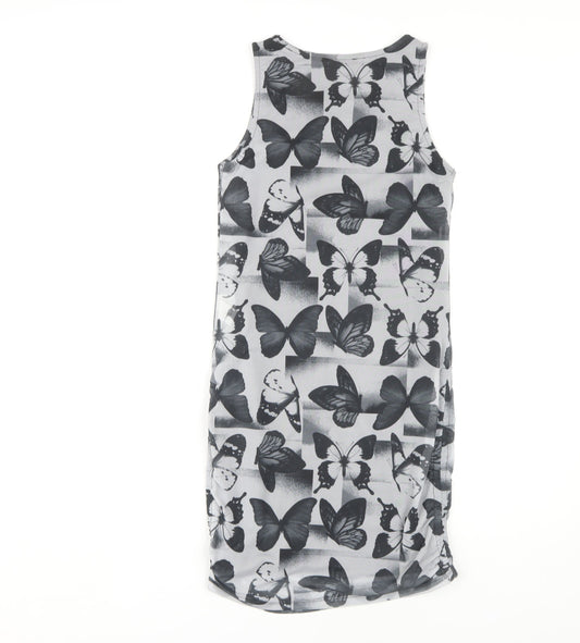 New Look Teens Multicoloured Butterfly Tank Dress 12-13