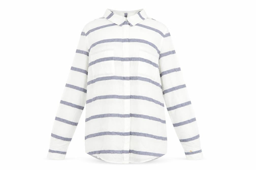 Womens UK Size 14 Oasis White  Button-Up