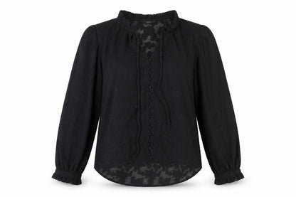 Womens UK Size 12 NEXT Black  Blouse