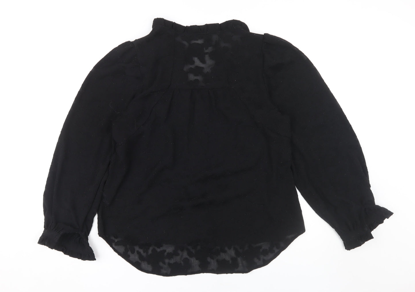 Womens UK Size 12 NEXT Black  Blouse