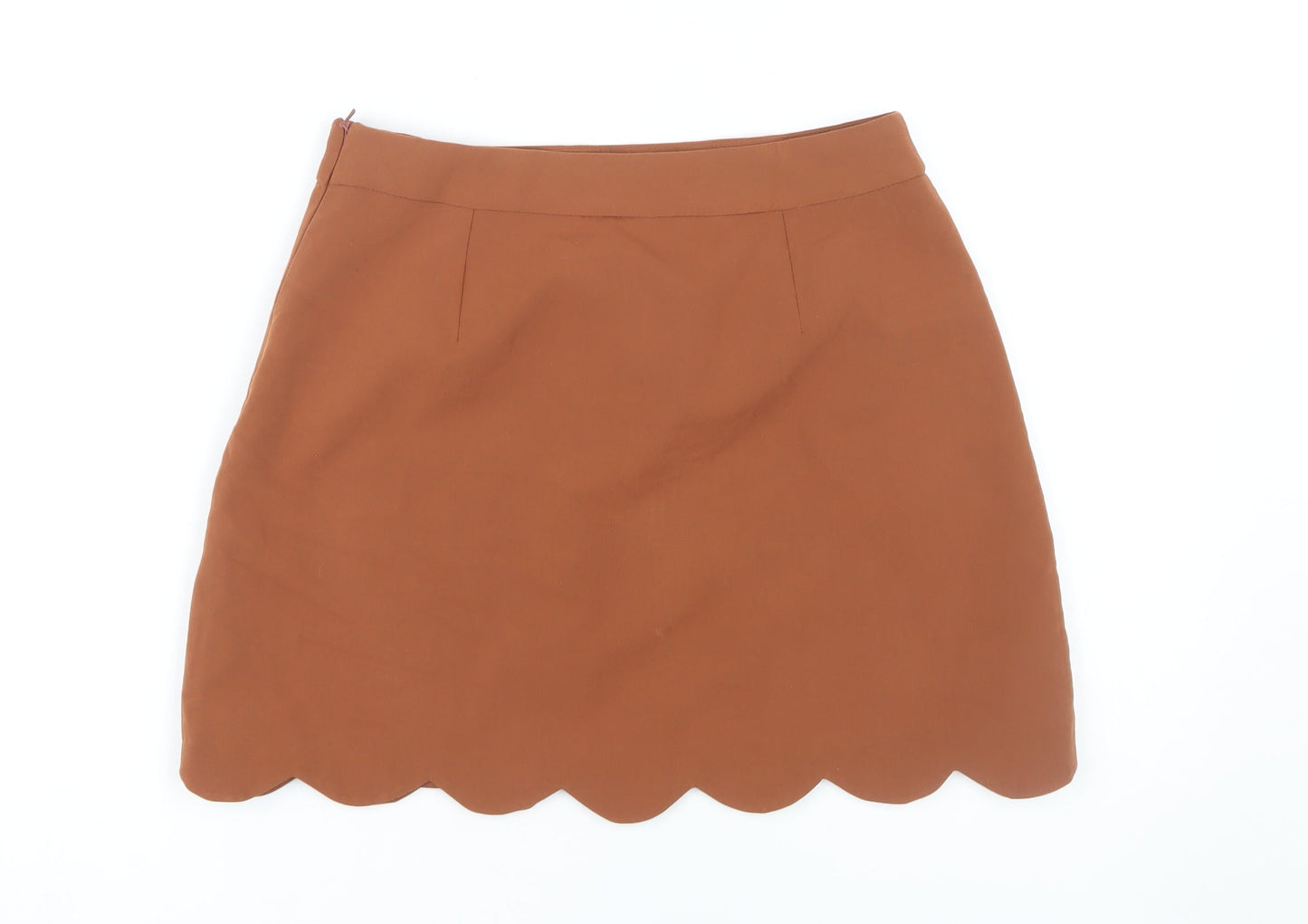 ASOS Women's Brown Mini Skirt, Size 10, Casual Chic
