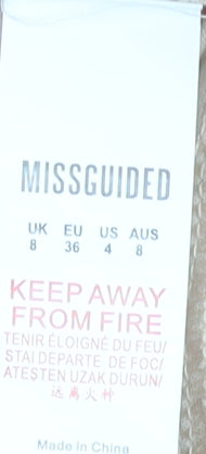 Missguided Beige Lace Bodycon Mini Dress for Women