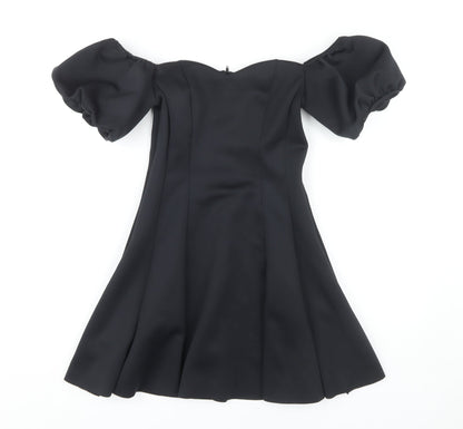 Miss Selfridge Black Women's A-Line Party Dress Size 10