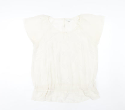 Womens UK Size 16 Rocha John Rocha White Basic