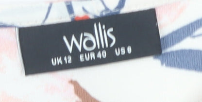 Womens UK Size 12 Wallis Multicoloured  Blouse