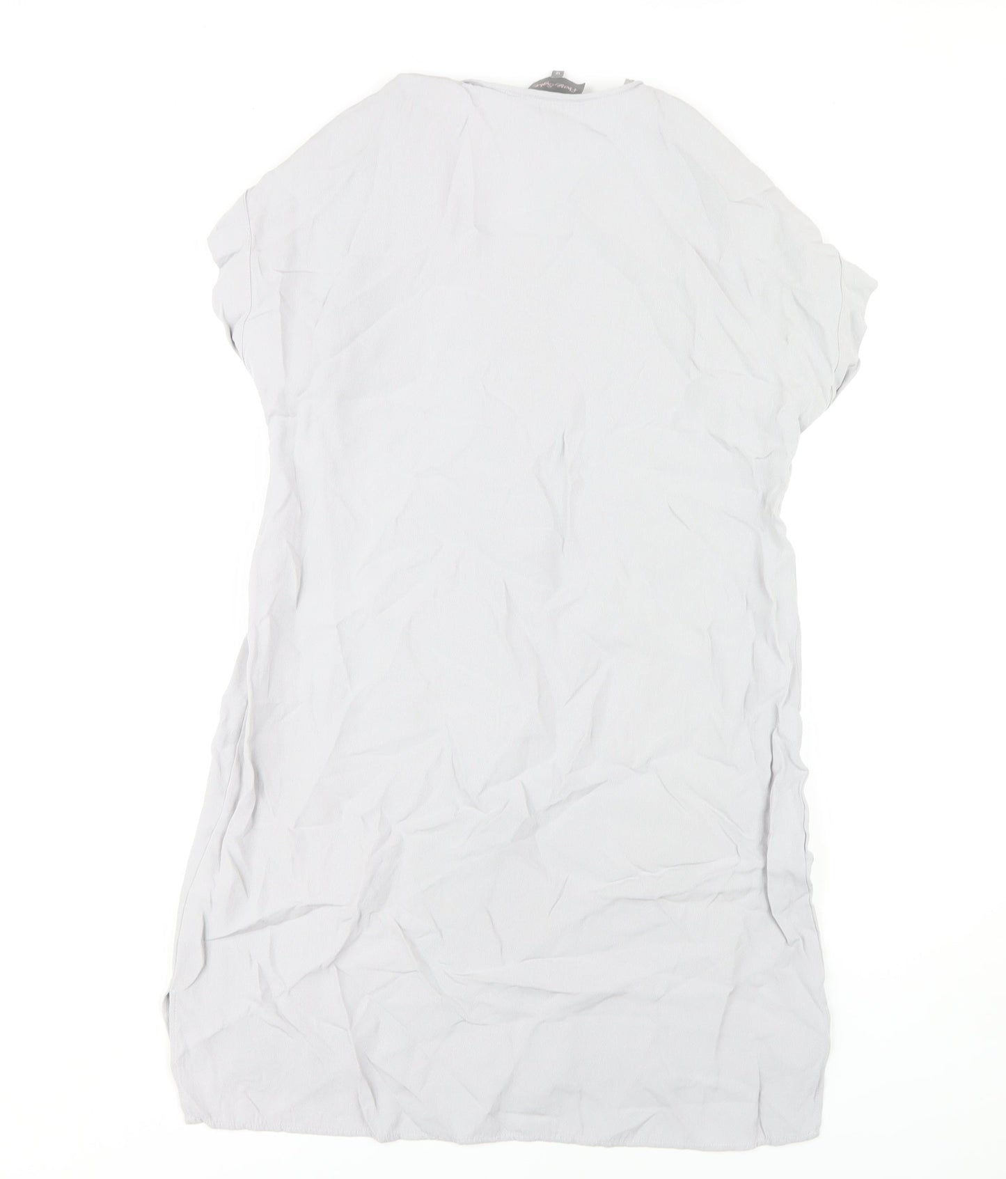 Phase Eight Women's Grey Dress Size 12 Short Sleeve