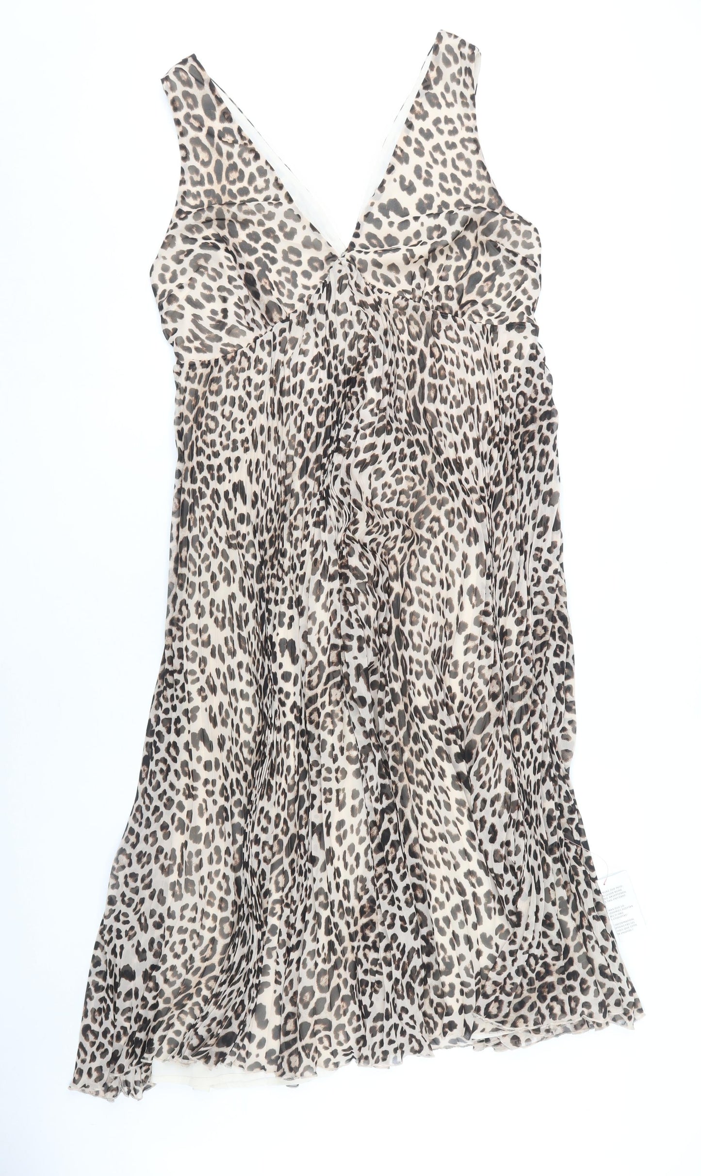 ASOS Design Women's Leopard Print Dress Size 18