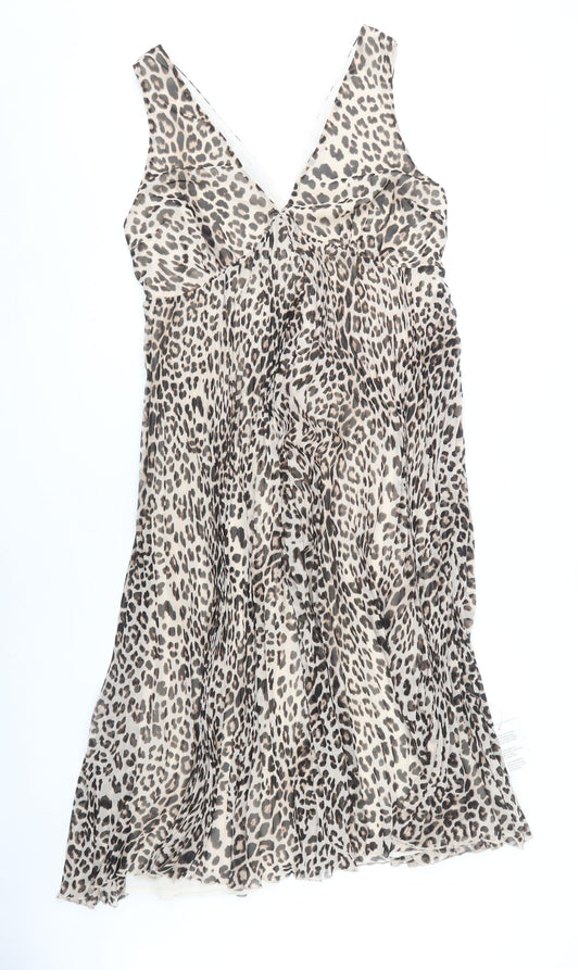 ASOS Design Women's Leopard Print Dress Size 18