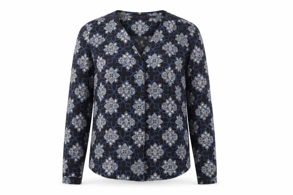Womens UK Size 10 Marks and Spencer Blue  Blouse