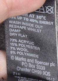 Womens UK Size L Marks and Spencer Grey