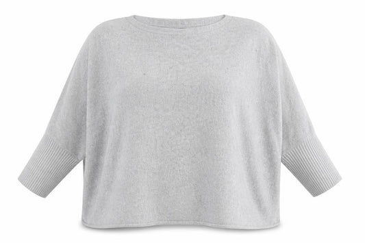 Womens UK Size One Size QED London Grey  Jumper