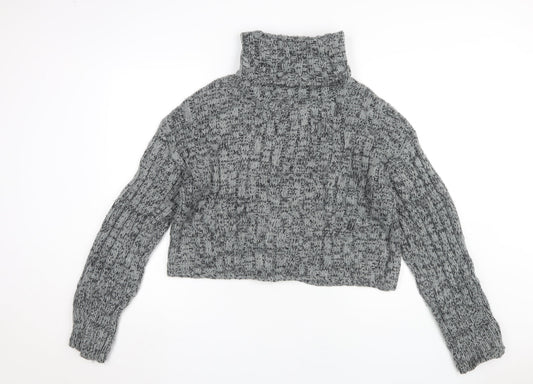 Womens UK Size L Urban Outfitters Grey Pullover Jumper