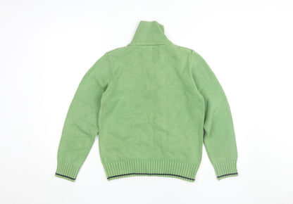 Next Boys Green Henley Jumper 11 Years