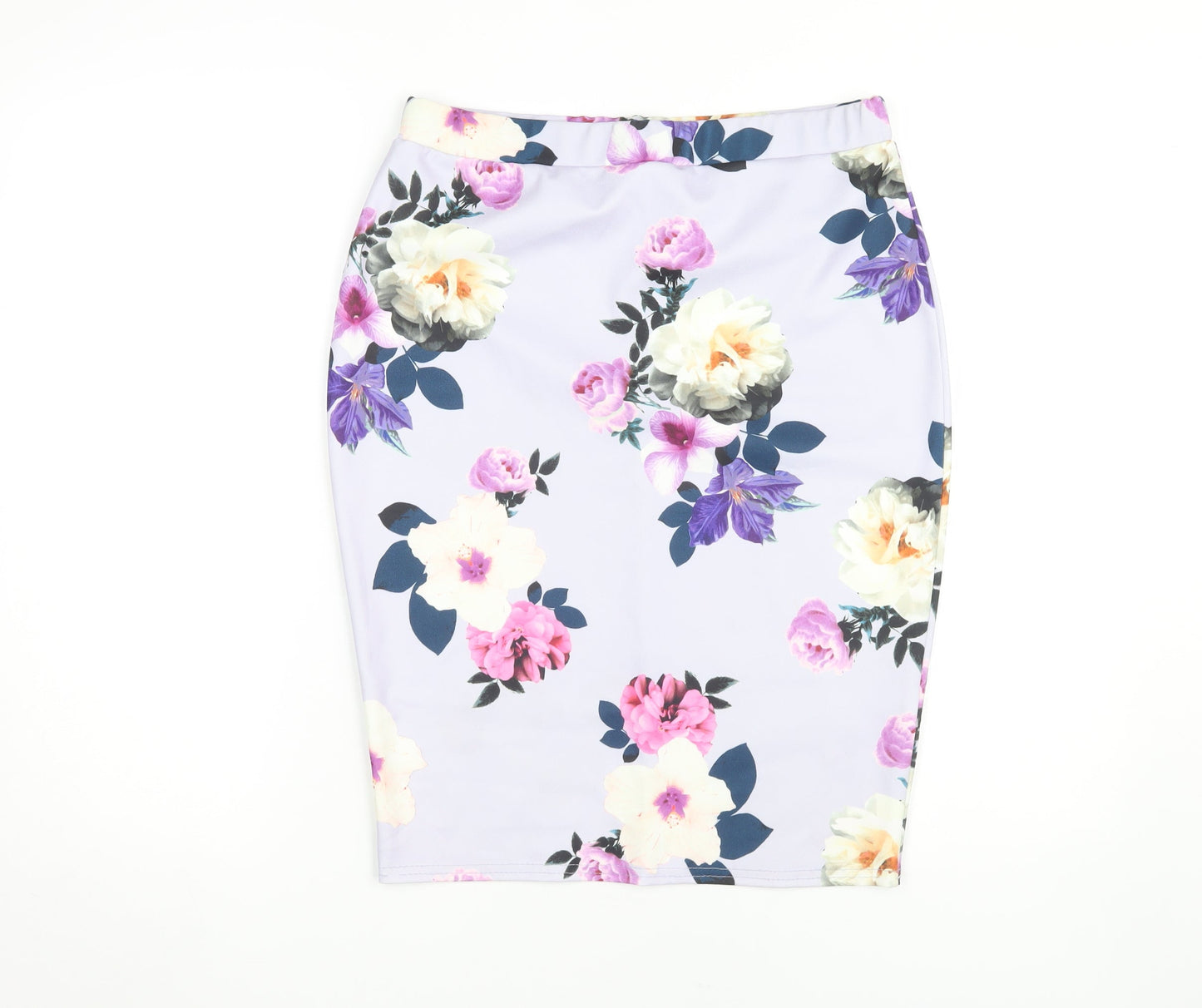 New Look Women's Multicoloured Floral Skirt