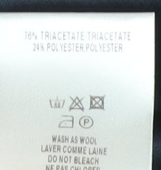 Alexon Women's Blue Button-Up Blouse Size 14 Classic Fit