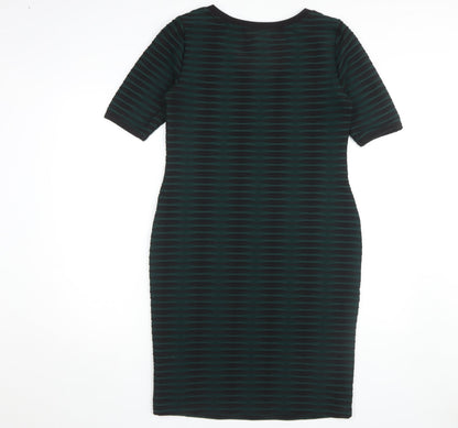 Marks and Spencer Women's Green Bodycon Dress Size 12